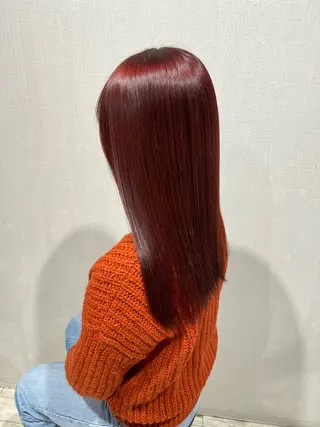 カラー 本田 歩のヘアスタイル