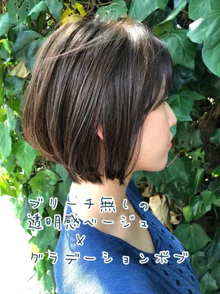 ショート カラー 似合わせ専門美容師 なかじまのヘアスタイル