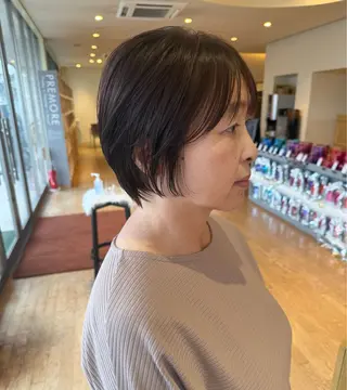 ショート 上西 力のヘアスタイル