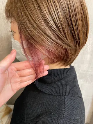 ショート カラー ECLART Reala　町田店のヘアスタイル