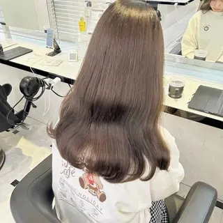 ロング カラー 盛れる上質ワンホン ヘア🤍YUME🤍のヘアスタイル