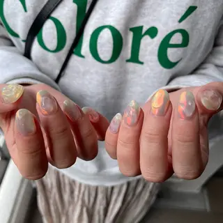 ネイル カメレオン京橋🌻 草葉由佳のネイルデザイン