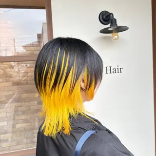 ショート カラー SOUPLE 土谷優乃のヘアスタイル