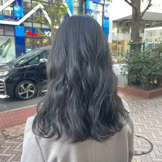 ロング カラー Blanche by artina川崎店所属・ゆう🫧 透明感/ハイトーンのヘアスタイル