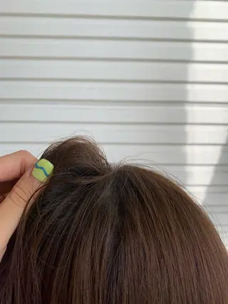 ロング ワタナベ アオイのヘアスタイル