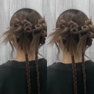 ヘアアレンジ D.I.E.V.A銀座  艶髪/美髪髪質改善＆トリートメント【ディーバ】所属・透明感カラー🤍/ 髪質改善🖤airiのヘアスタイル