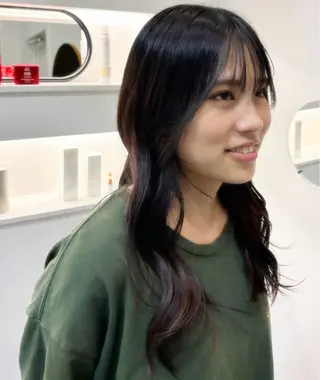 セミロング EDAME/ れんのヘアスタイル