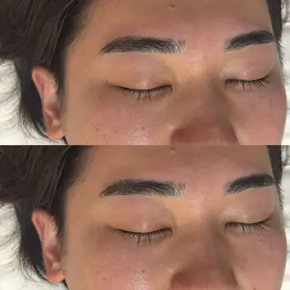 メンズ アイブロウ ナチュラルふんわり眉 Mimi🐈‍⬛🩷の眉毛・アイブロウイメージ
