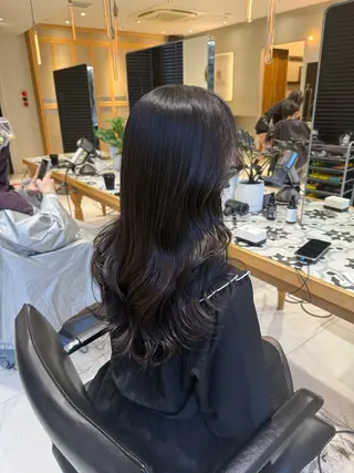 カラー ヘアアレンジ 艶髪/ロングモデル 募集🫧terukaのヘアスタイル