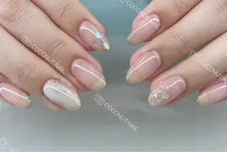 ネイル 神田 ココナッツのネイルデザイン