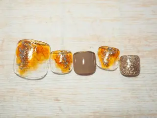 ネイル トップネイリスト Ribbon立川店のネイルデザイン