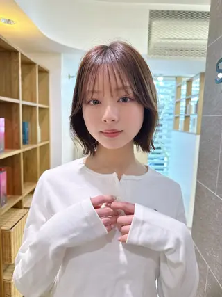 ショート ショート/ボブ/ 渋谷/表参道/星優斗のヘアスタイル