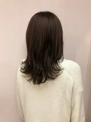 ミディアム warm鶴見所属・國吉 柚杏のヘアスタイル