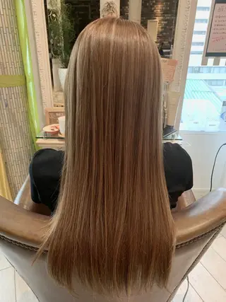 ロング カラー ヘアアレンジ メンズパーマ特化🔥 ツイスパ/シャドウのヘアスタイル