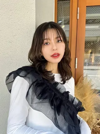 ロング 高槻/大学生にも人気 🥰ルービック高槻のヘアスタイル