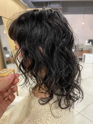 ミディアム パーマ 🌈前田 潤 /ショート/似合わせのヘアスタイル