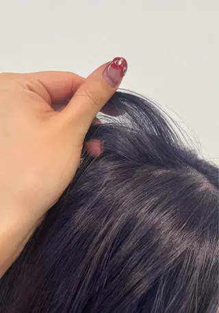 セミロング カラー tablier所属・北名古屋 /美容院カフェのヘアスタイル