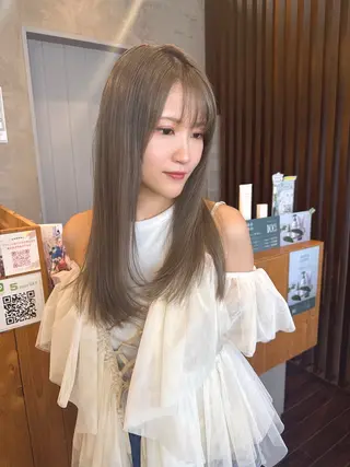 セミロング 具志 正太のヘアスタイル