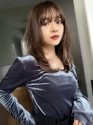 ロング エクラート銀座所属・髪質改善 松原のヘアスタイル