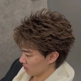 ショート ヘアアレンジ メンズ 【札幌メンズ特化】 🔥RIKU🔥のヘアスタイル