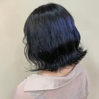 ミディアム カラー ヘアアレンジ 🥀暖色韓国ヘア💕 保科侑花のヘアスタイル