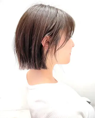 ショート カラー レイヤー専門家 ダブルカラー修のヘアスタイル