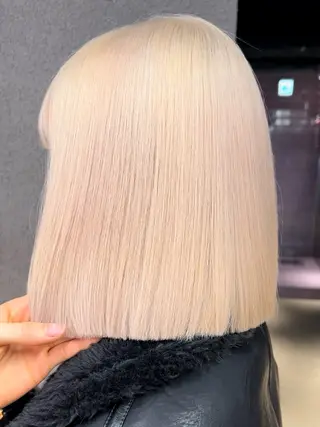 ショート 名古屋栄/PELE/ ブリーチ/asahiのヘアスタイル