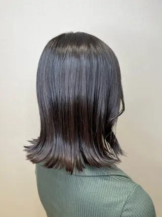ミディアム ナチュラル＊艶＊ 蒲生四丁目＊山保美月のヘアスタイル