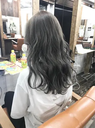 セミロング カラー プチプラ&ハイクオ リティ✰Lilly✰のヘアスタイル