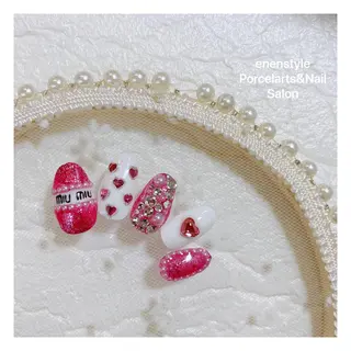 ミディアム ネイル 👑enen style👑のネイルデザイン