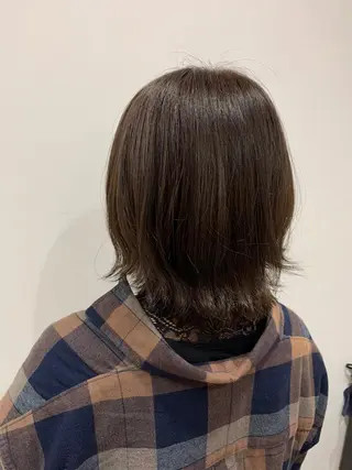 ショート カラー 脱白髪染め美容師 竹内涼乃のヘアスタイル