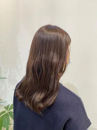 カラー 髪質改善カラー🤍 エクステ✨君島由実子のヘアスタイル