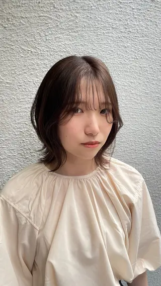 カラー ミルクティーベージュ 新潟万代/MANA♡のヘアスタイル