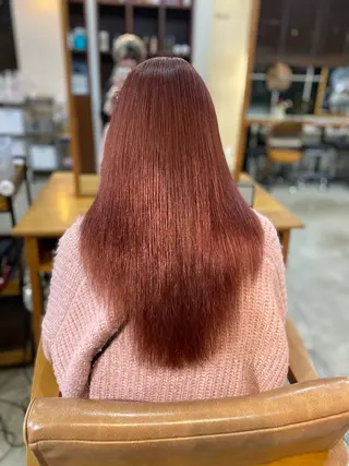 ロング カラー blink所属・暖色/ブラウン/ 透明感/ゆうかのヘアスタイル