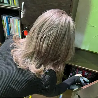 ミディアム カラー PSY(サイ)所属・PSY(サイ)池袋 金田尚久🎨のヘアスタイル