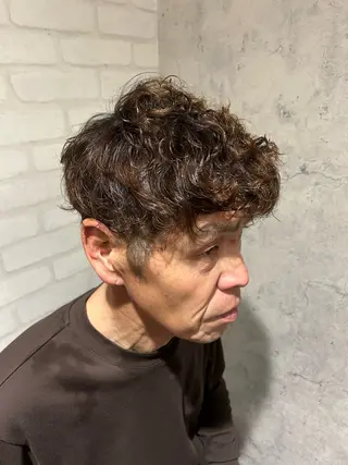 ショート パーマ パーソナルカラー 診断🍀マリンのヘアスタイル