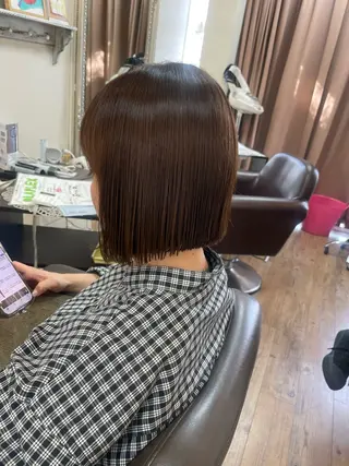 ミディアム やまもと かのんのヘアスタイル
