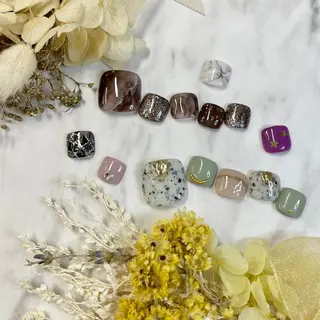 ネイル ネイルPetit Ribbonのネイルデザイン