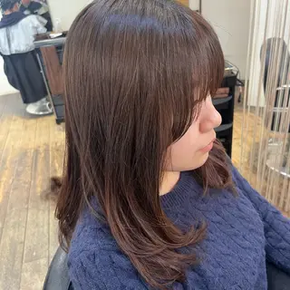 セミロング ハンズエミュ所属・handsemu🍀 komakiのヘアスタイル