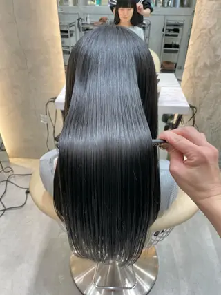 ロング ✨コテ巻き風パーマ ✨川合佑哉のヘアスタイル