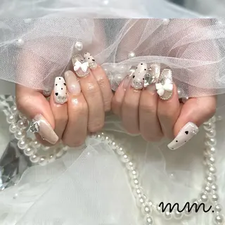 ネイル 🩷🩵mm.大宮 Riyo🧸🩵🩷のネイルデザイン