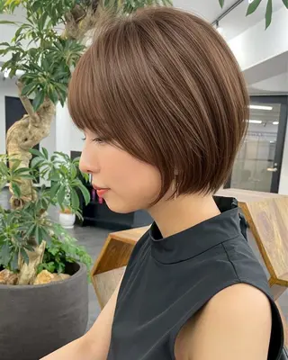 ショート 艶髪ハイトーン 💎凜💎のヘアスタイル