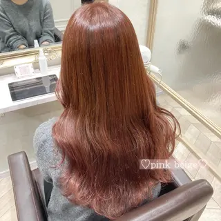 ロング カラー 菅村 緋莉🎀ガーリーヘアのヘアスタイル