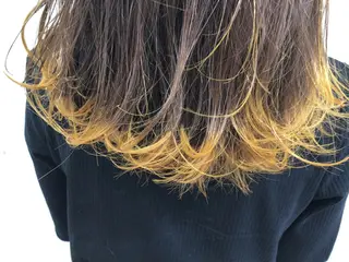 ミディアム カラー ヘアアレンジ 遠藤 拓馬のヘアスタイル