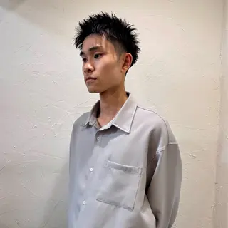 ショート メンズ 【池袋/スパイキー ショート】ⓝⓘⓜⓤのヘアスタイル