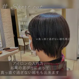 ショート パーマ Dxxxx III所属・女性目線の大人 メンズ*Ayakaのヘアスタイル