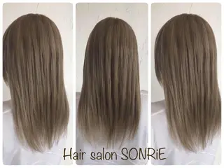 セミロング カラー パーマ ヘアアレンジ 美容室 ソンリエのヘアスタイル