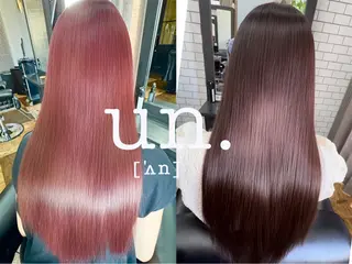 ロング カラー un. Misakiのヘアスタイル