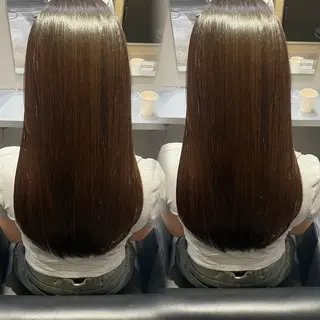 ロング 髪質改善×透明感× 艶髪🥀HIYORIのヘアスタイル