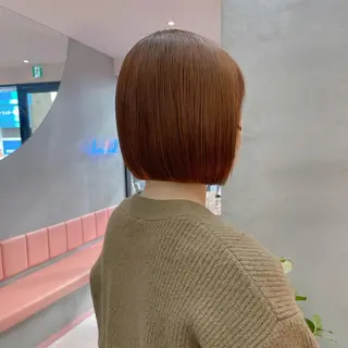 ショート Misaki /ボブ/縮毛矯正のヘアスタイル